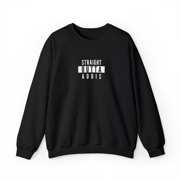 STRAIGHT OUTTA ADDIS- Unisex Crewneck Sweatshirt